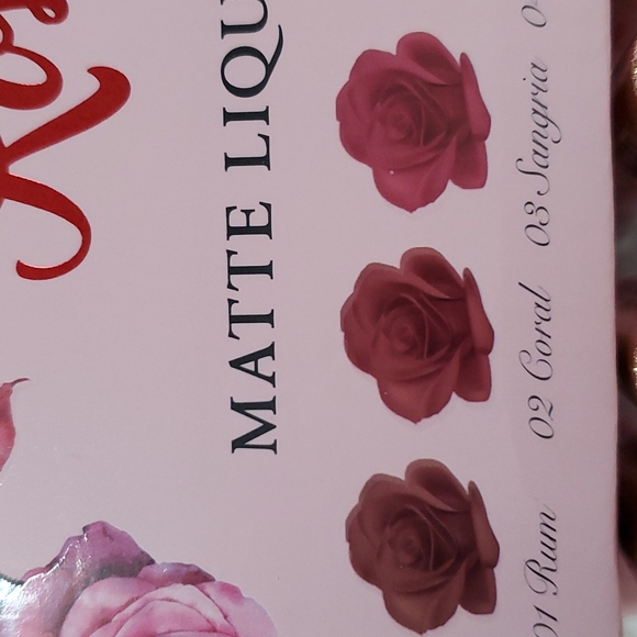 Romantic Beauty Rosey Matte Liquid Lipstick-Sealed - Picture 8 of 11